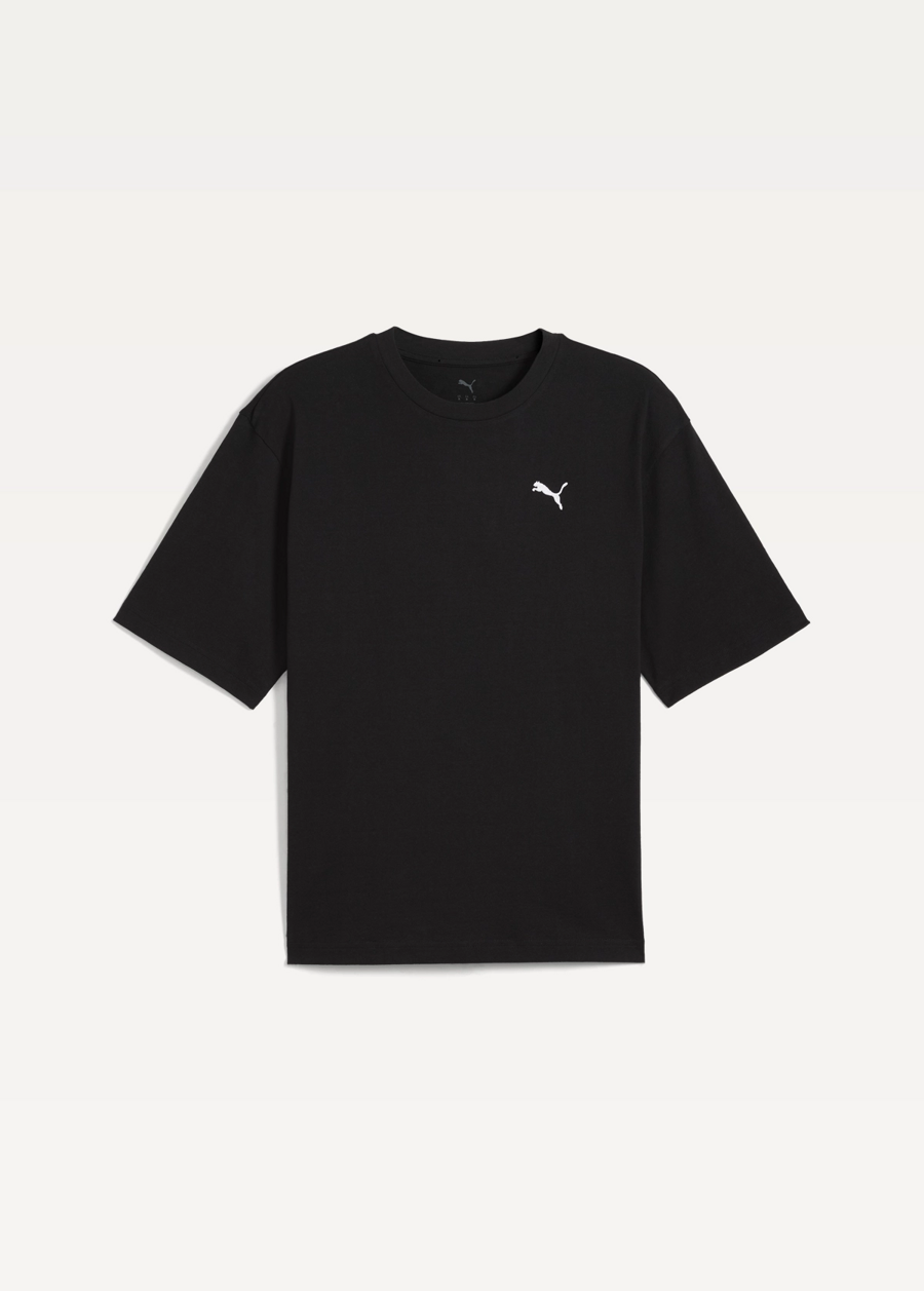 Футболка чоловіча PUMA WARDROBE ESS Boxy Tee чорного кольору