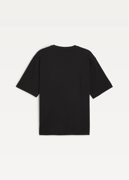 Футболка чоловіча PUMA WARDROBE ESS Boxy Tee черного цвета