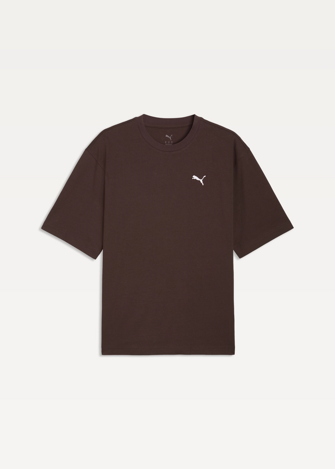 Футболка чоловіча PUMA WARDROBE ESS Boxy Tee Chocolate Brown
