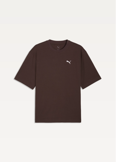 Футболка чоловіча PUMA WARDROBE ESS Boxy Tee Chocolate Brown