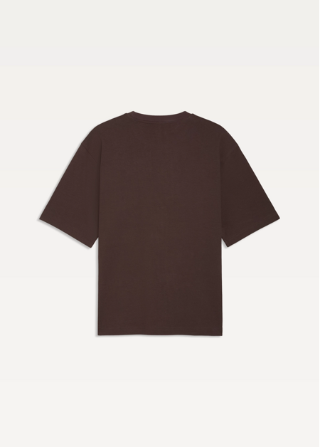 Футболка чоловіча PUMA WARDROBE ESS Boxy Tee Chocolate Brown