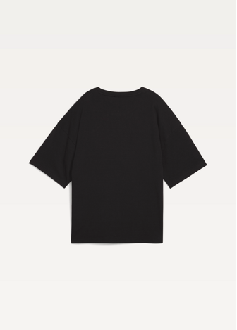 Футболка женская PUMA WARDROBE ESS Oversized Tee черного цвета