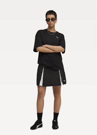 Футболка женская PUMA WARDROBE ESS Oversized Tee черного цвета
