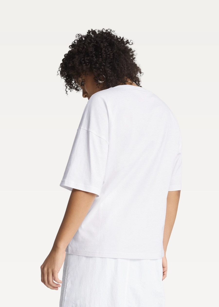 Футболка жіноча PUMA WARDROBE ESS Oversized Tee білого кольору