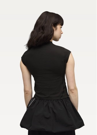 Топ женский спортивный PUMATECH SENSE Drycell Tee черного цвета