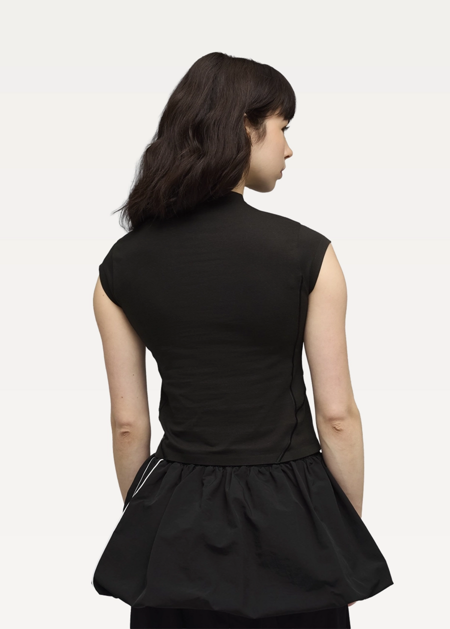 Топ женский спортивный PUMATECH SENSE Drycell Tee черного цвета