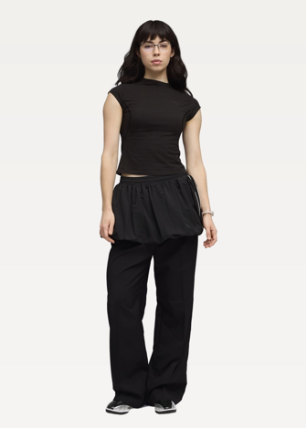 Топ женский спортивный PUMATECH SENSE Drycell Tee черного цвета