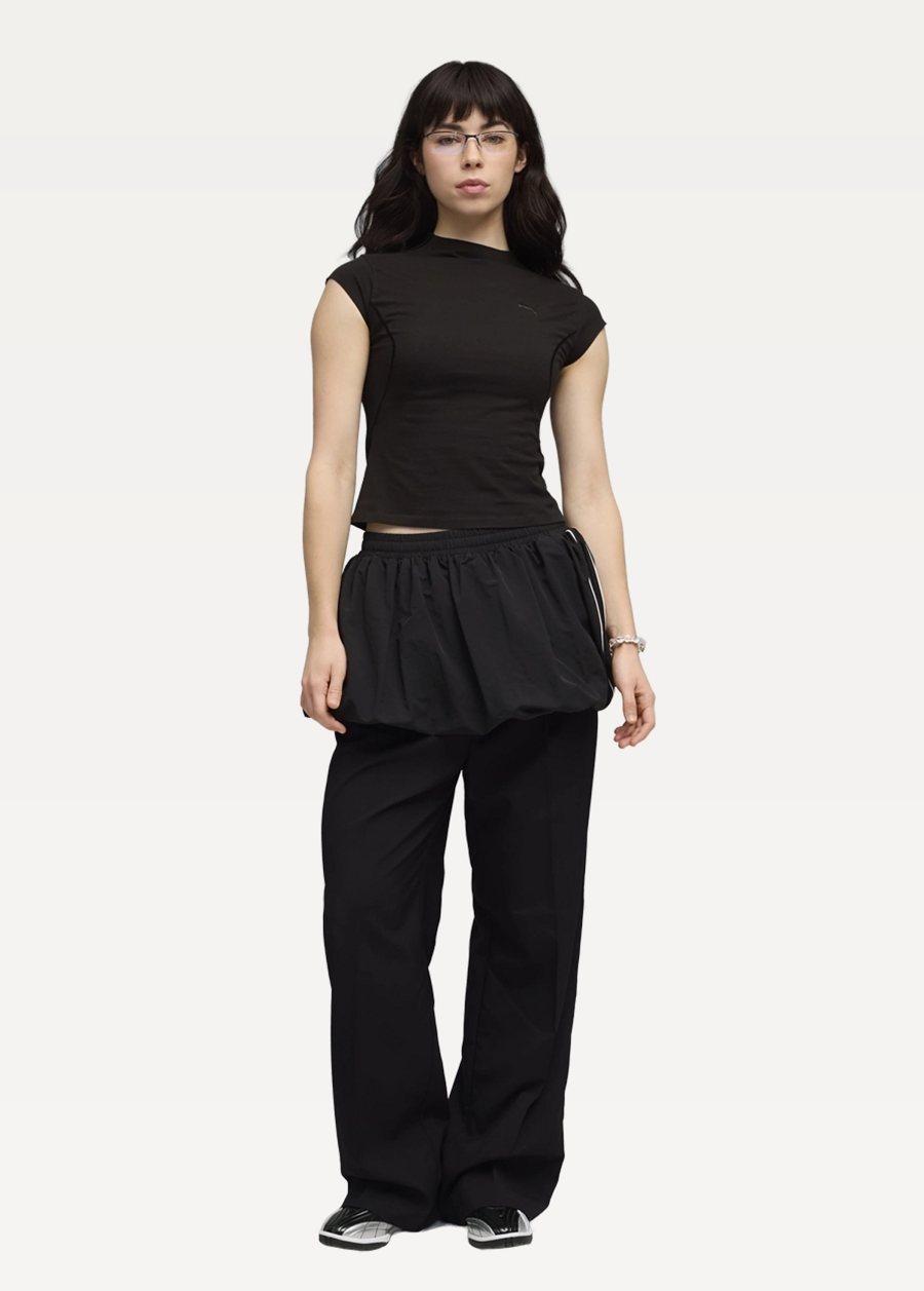 Топ женский спортивный PUMATECH SENSE Drycell Tee черного цвета