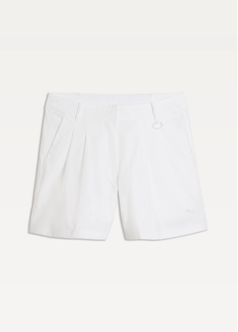 Спортивные шорты женские PUMATECH SENSE Shorts 4' белого цвета