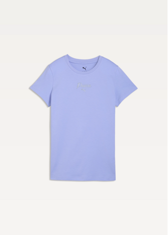 Футболка женская PUMA ESS SCRIPT Tee Intense Lavender