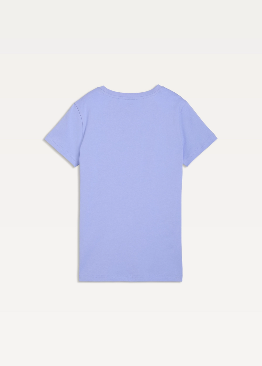 Футболка женская PUMA ESS SCRIPT Tee Intense Lavender