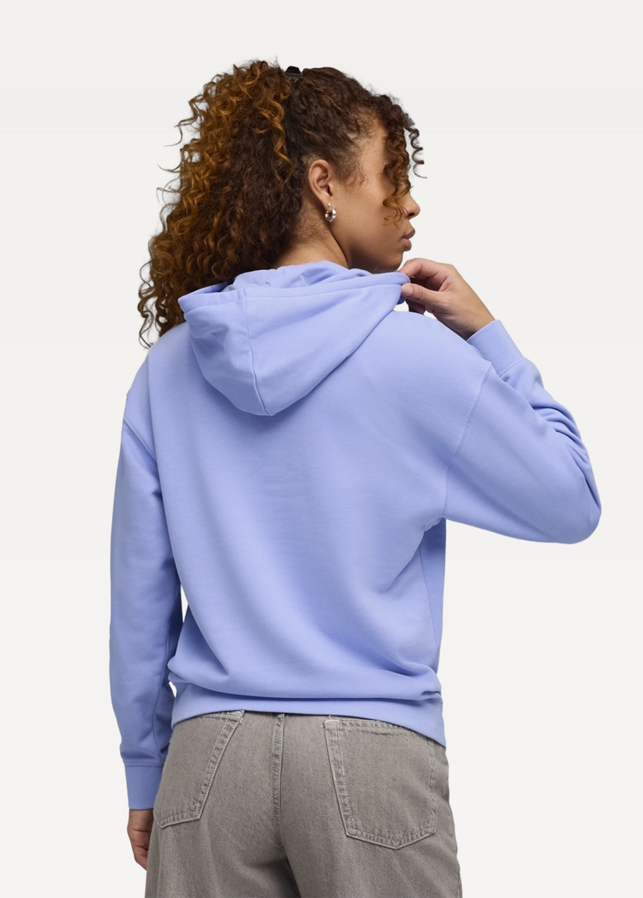 Худі жіноче PUMA ESS SCRIPT Hoodie Intense Lavender