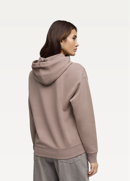 Худи женское PUMA ESS SCRIPT Hoodie Sandstone