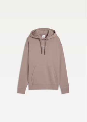 Худі жіноче PUMA ESS SCRIPT Hoodie Sandstone