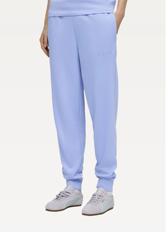 Спортивные шорты женские PUMA ESS SCRIPT Sweatpants Intense Lavender
