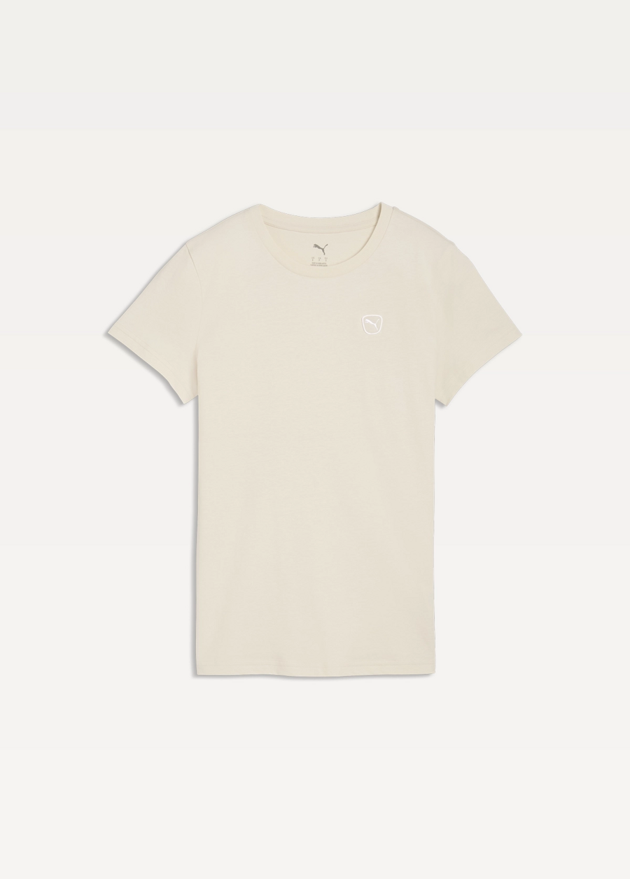 Футболка жіноча PUMA ESS ELEVATED Tee Alpine Snow