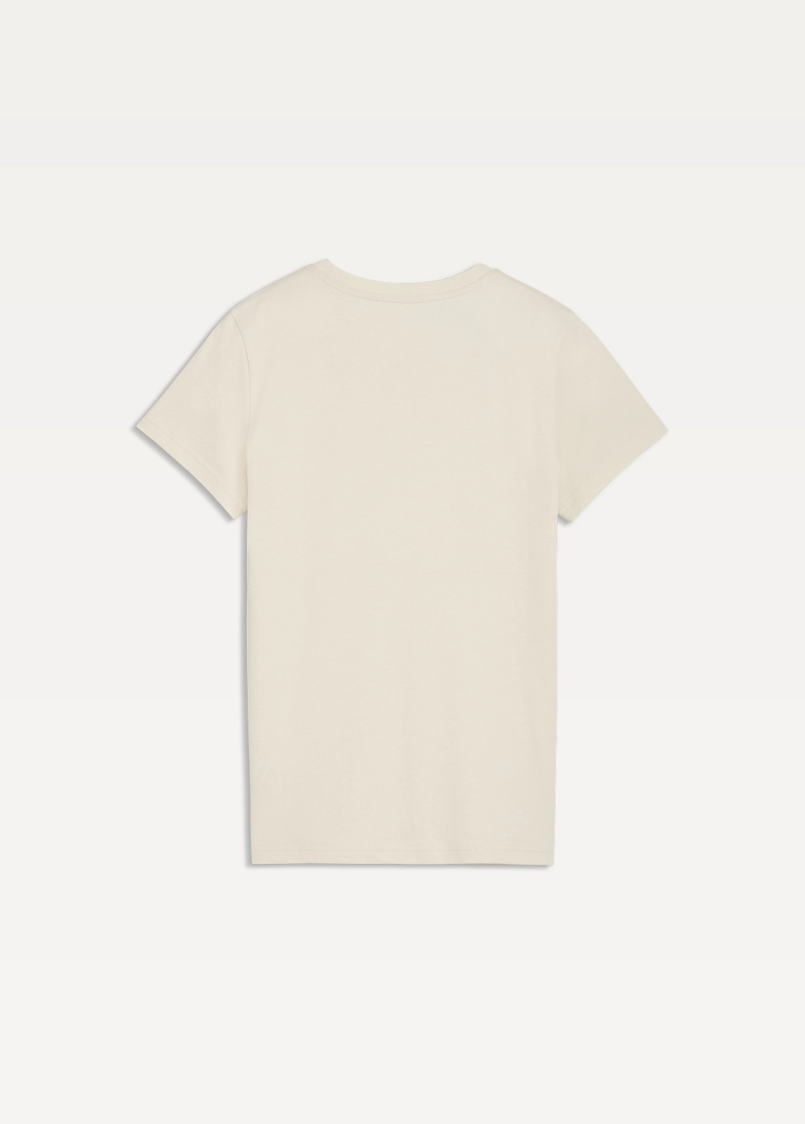 Футболка жіноча PUMA ESS ELEVATED Tee Alpine Snow