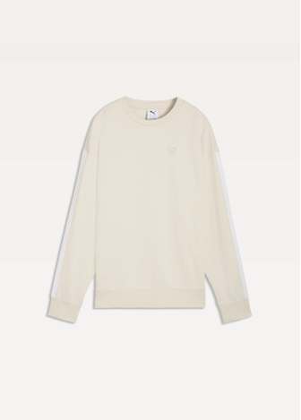 Свитшот женский PUMA ESS ELEVATED Comfort Crew TR Alpine Snow