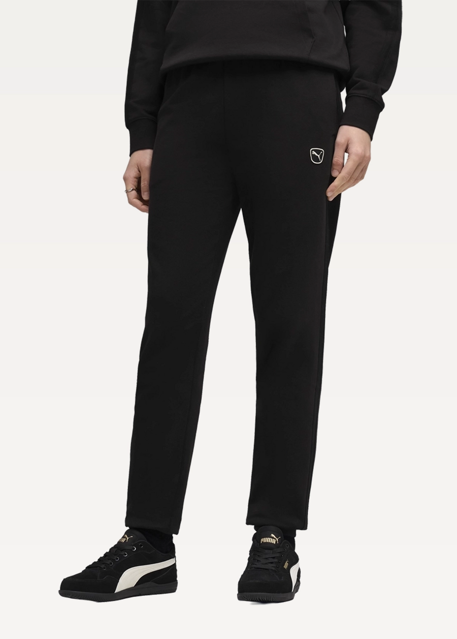 Спортивні штани жіночі PUMA ESS ELEVATED 26 Sweatpants чорного кольору