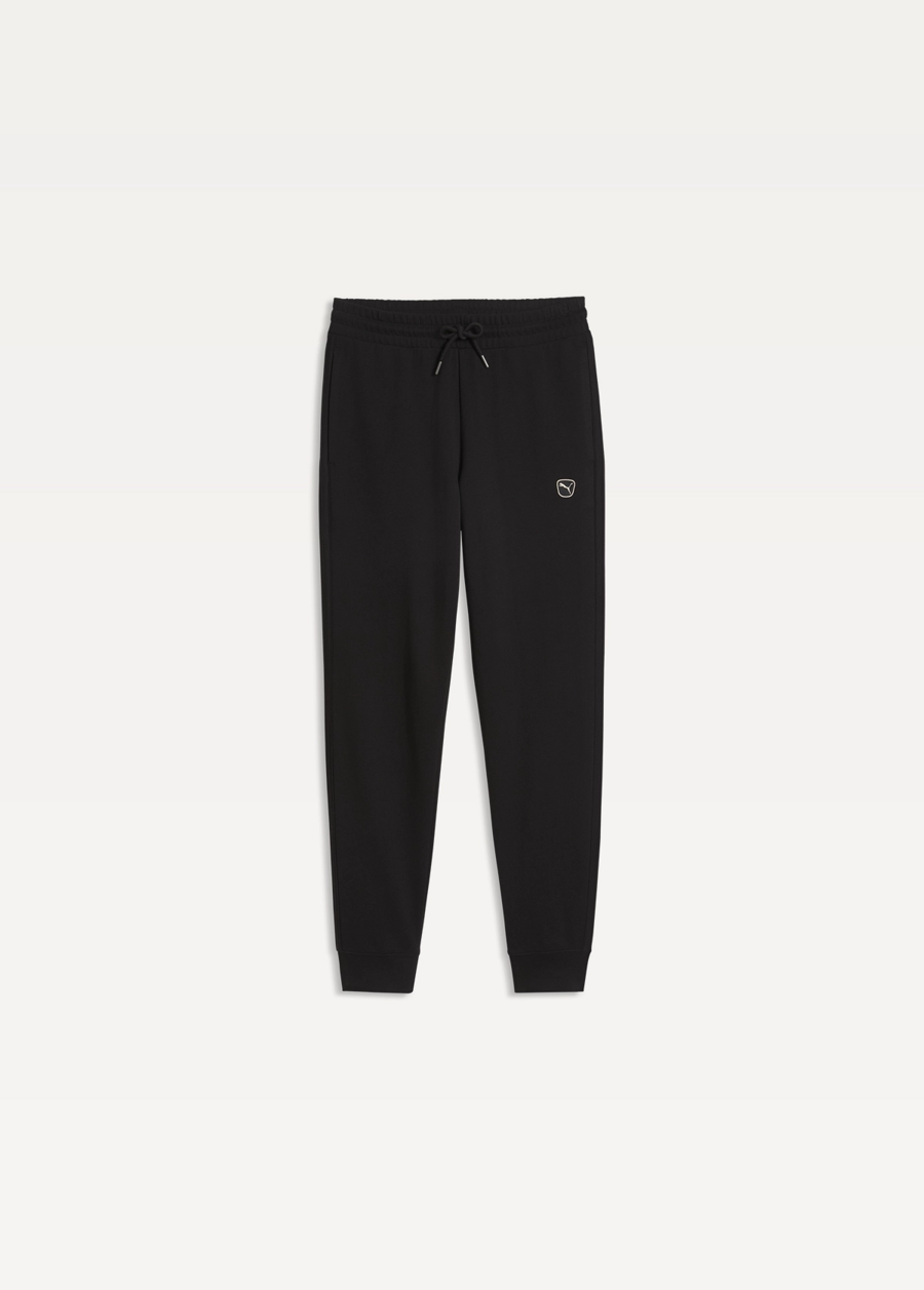 Спортивні штани жіночі PUMA ESS ELEVATED 26 Sweatpants чорного кольору