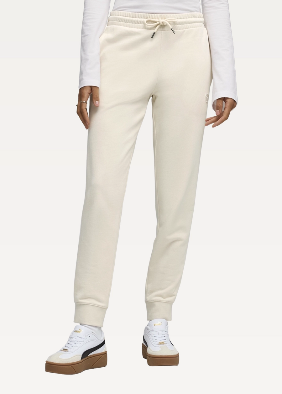 Спортивные штаны женские PUMA ESS ELEVATED Sweatpants Alpine Snow