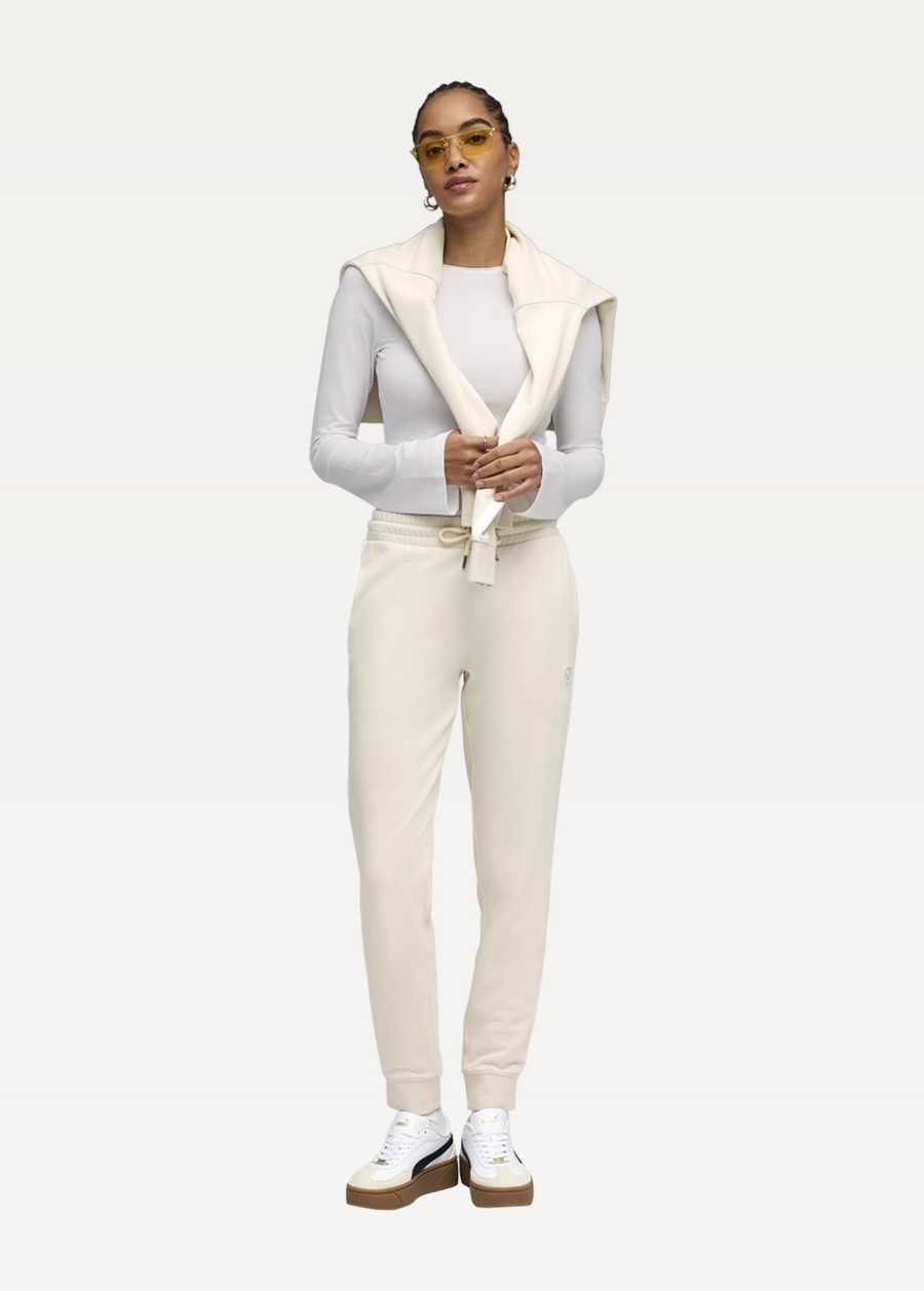 Спортивные штаны женские PUMA ESS ELEVATED Sweatpants Alpine Snow