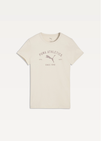 Футболка жіноча PUMA CLASS Graphic Tee Alpine Snow