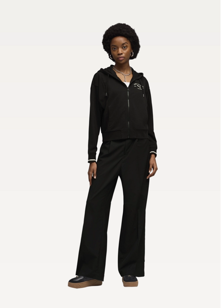 Худи женское PUMA CLASS Full-Zip Hoodie черного цвета