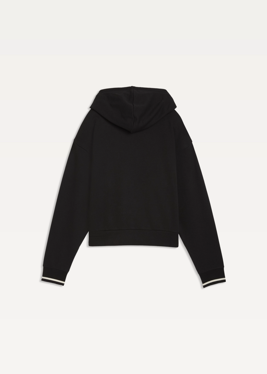 Худи женское PUMA CLASS Full-Zip Hoodie черного цвета