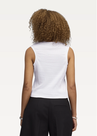 Майка женская PUMA HER Tank белого цвета