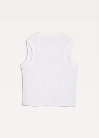 Майка женская PUMA HER Tank белого цвета