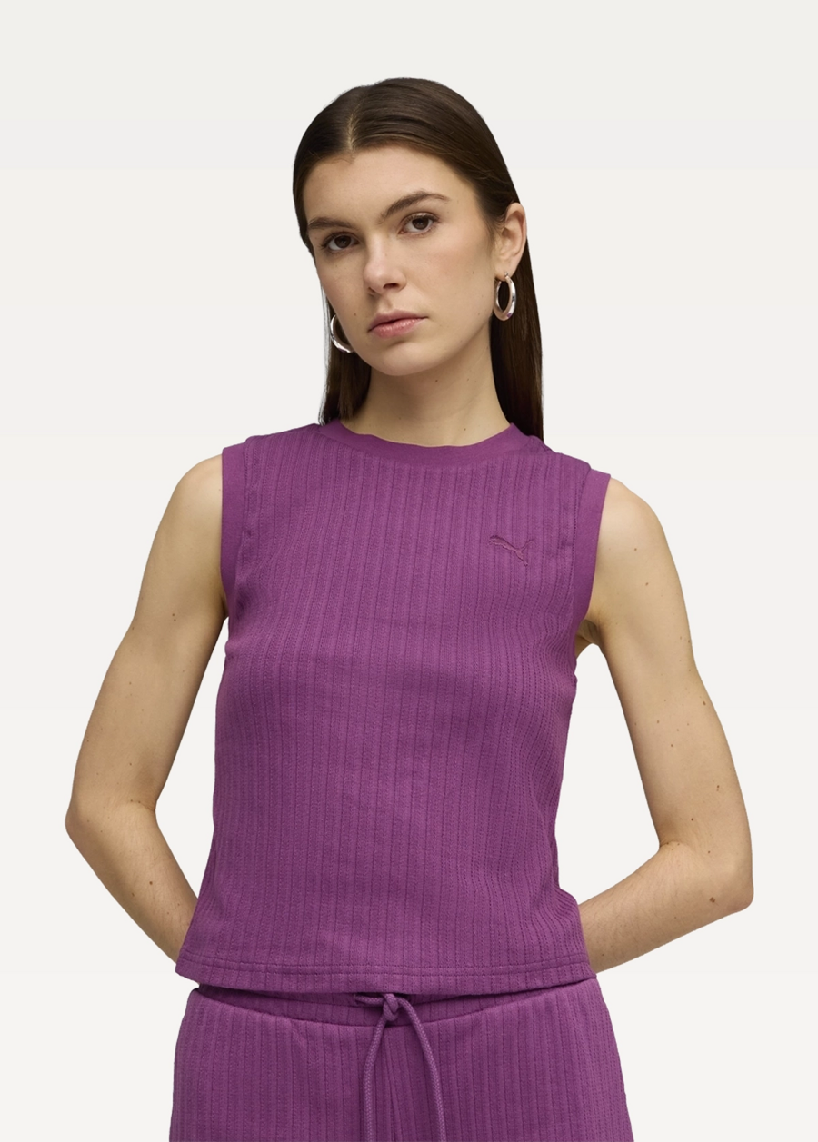 Майка женская PUMA HER Tank Plum Wine