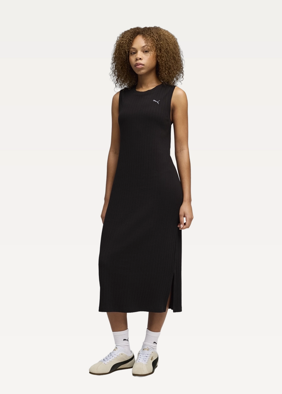 Сукня жіноча PUMA HER Relaxed Dress чорного кольору