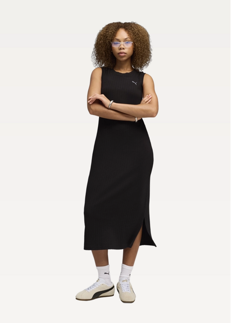 Сукня жіноча PUMA HER Relaxed Dress чорного кольору