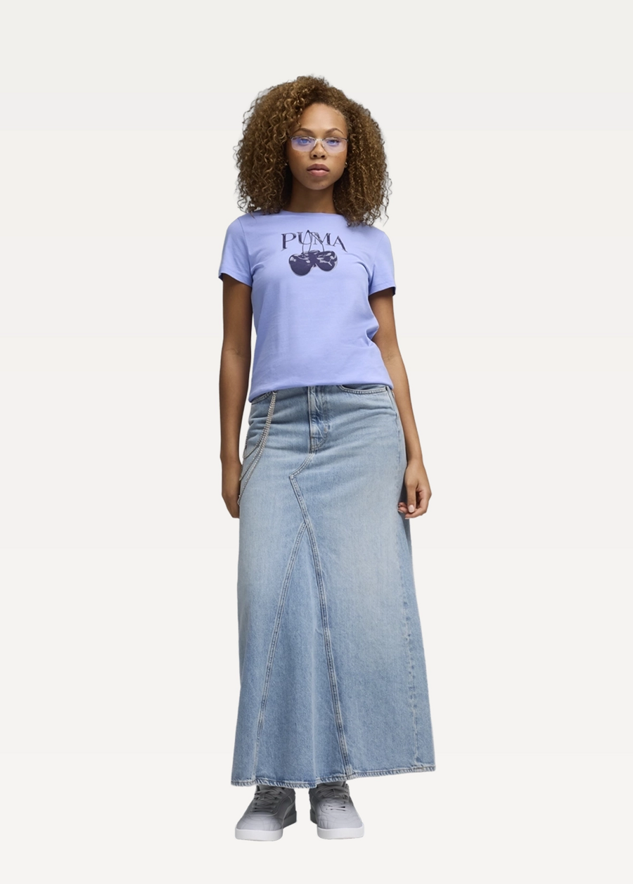 Футболка жіноча PUMA GRAPHICS Tee 2 Intense Lavender