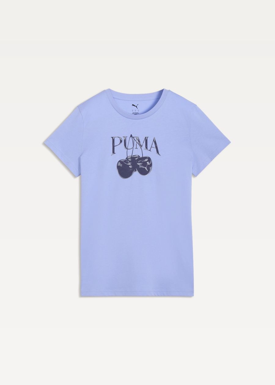Футболка жіноча PUMA GRAPHICS Tee 2 Intense Lavender