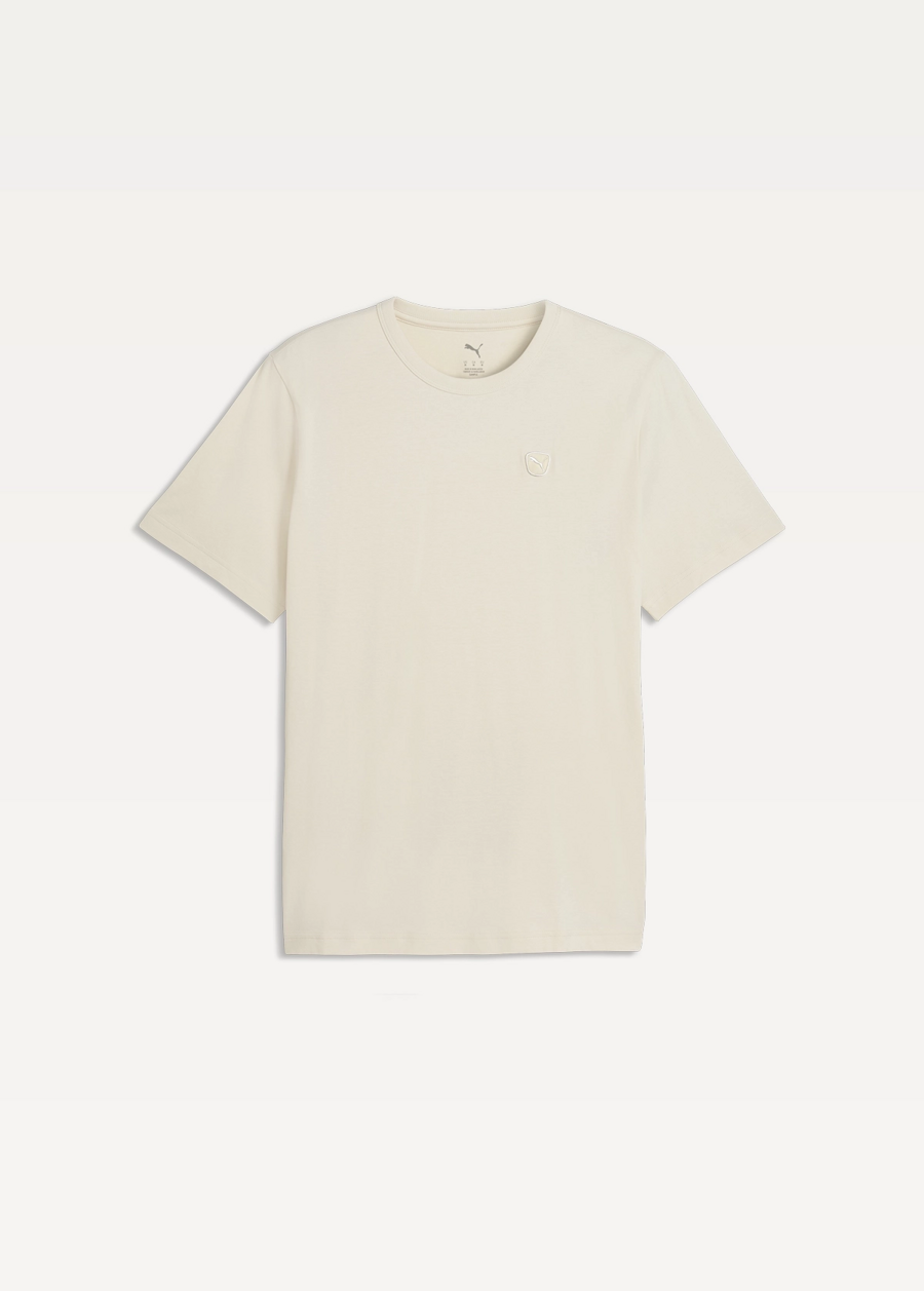 Футболка чоловіча PUMA ESS ELEVATED Tee Alpine Snow