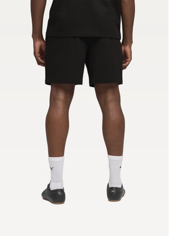 Спортивні шорти чоловічі PUMA ESS ELEVATED Material Shorts чорного кольору