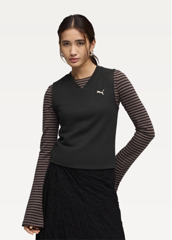 Майка женская PUMA CLASS Comfort Tank черного цвета