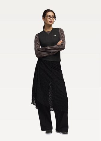 Майка женская PUMA CLASS Comfort Tank черного цвета