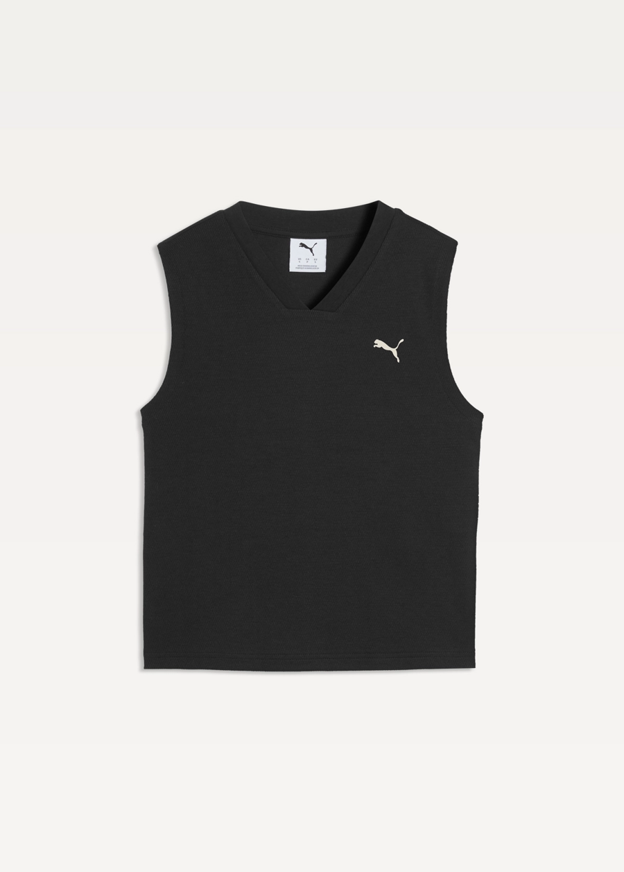 Майка женская PUMA CLASS Comfort Tank черного цвета