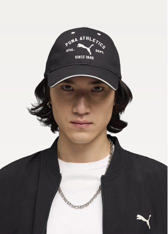 Кепка Unisex PUMA CLASS BB Black Cap чорного кольору