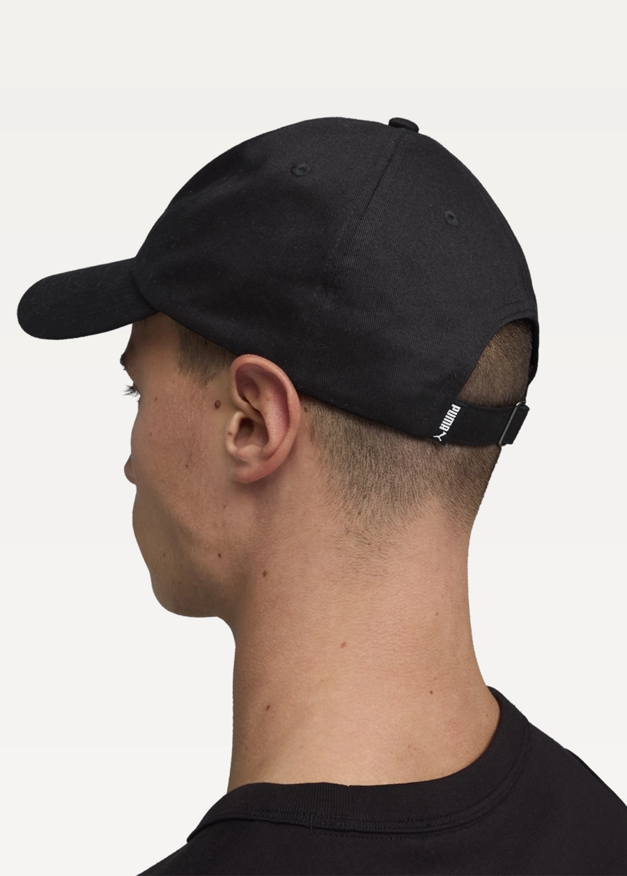 Кепка Unisex PUMA ESS SCRIPT Dad Cap черного цвета