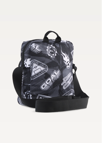 Сумка Unisex PUMA ACADEMY AOP Portable черного цвета-Football AOP