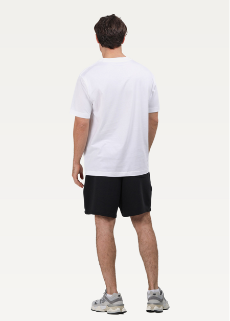Футболка мужская New Balance NB Small Logo белого цвета