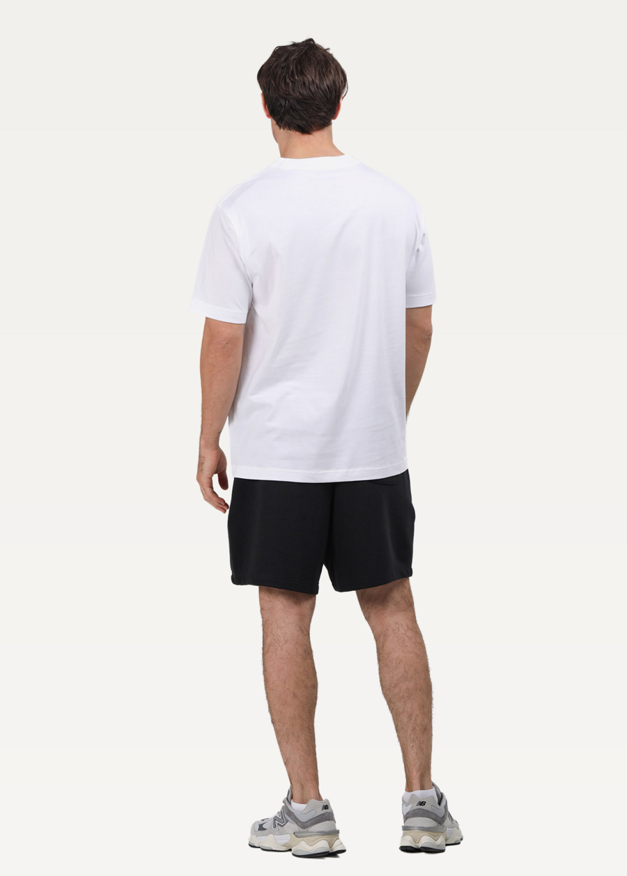 Футболка мужская New Balance NB Small Logo белого цвета