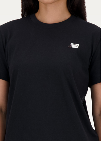 Футболка жіноча New Balance Small Logo чорного кольору