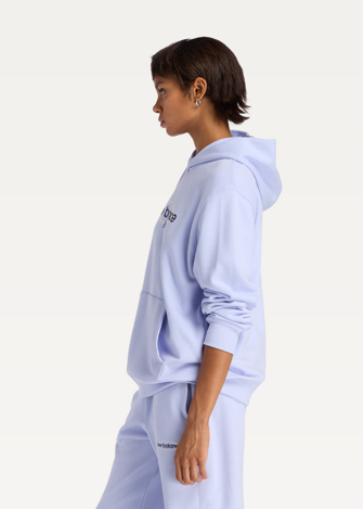 Худі жіноче New Balance Sport Graphic Relaxed бузкового кольору