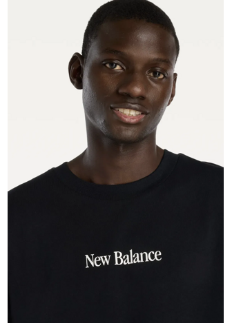 Футболка чоловіча New Balance N Collage чорного кольору