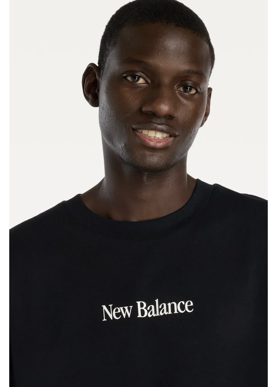 Футболка чоловіча New Balance N Collage чорного кольору